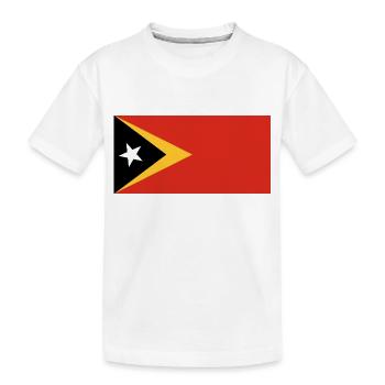 East Timor - Kids' Premium Organic T-Shirt - white - Front