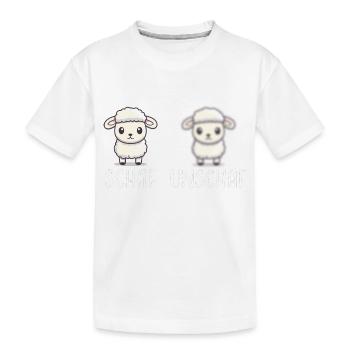 Mouton Mouton Drôle Cool Cadeau - T-shirt bio Premium Enfant - blanc - Devant