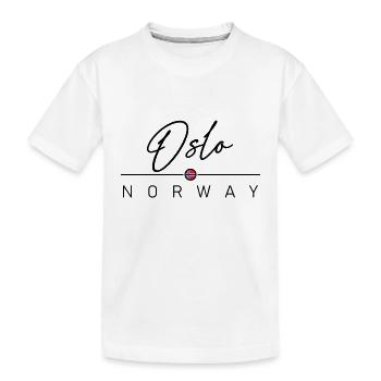 Norvège - Oslo - Norvège - Norvège - T-shirt bio Premium Enfant - blanc - Devant