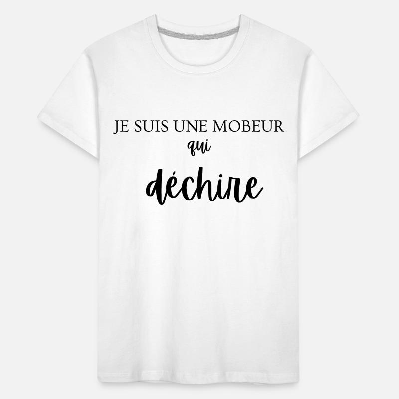 Tearing Mobeur Kids' Premium Organic T-Shirt