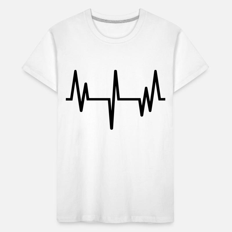 Pulse, heartbeat Kids' Premium Organic T-Shirt