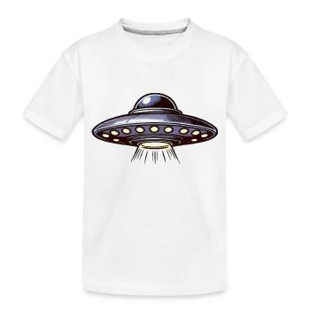 OVNI - T-shirt bio Premium Enfant - blanc - Devant