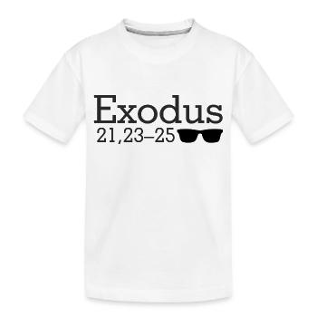 Exodus - Kinder Premium Bio T-Shirt - Weiß - Vorne