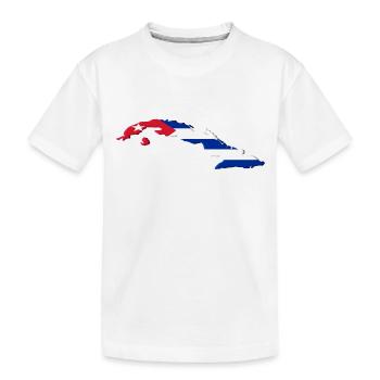 CUBA - T-shirt bio Premium Enfant - blanc - Devant