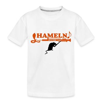 Rattenlehrer / rat teacher (2c) - Kinder Premium Bio T-Shirt - Weiß - Vorne