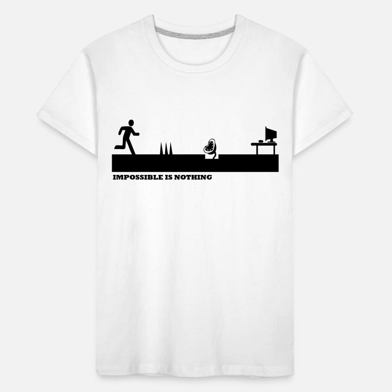 Impossible Is Nothing T-shirt bio Premium Enfant