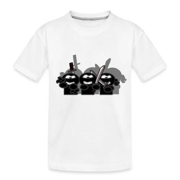Ninja - T-shirt bio Premium Enfant - blanc - Devant