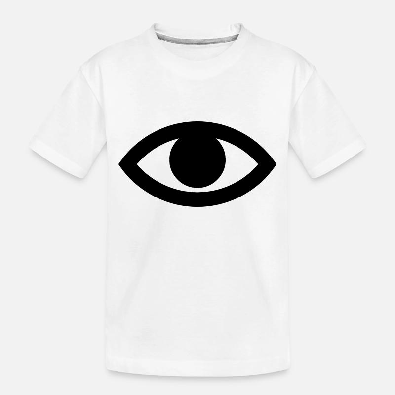 Oeil - Kinder Premium Bio T-Shirt - Weiß