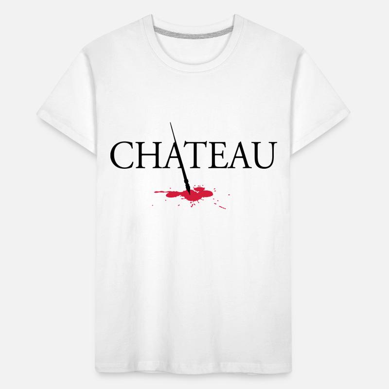 Chateau version 2 T-shirt bio Premium Enfant