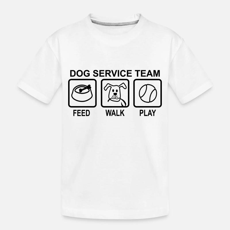 Hund - Kinder Premium Bio T-Shirt - Weiß