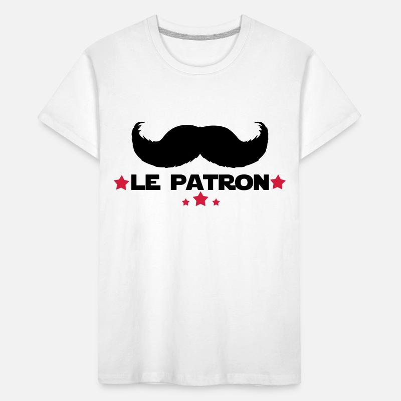 le patron T-shirt bio Premium Enfant