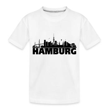 Hambourg 04 - T-shirt bio Premium Enfant - blanc - Devant