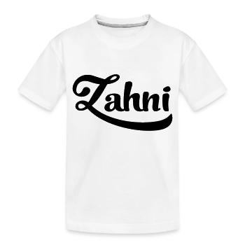Zahn - Kinder Premium Bio T-Shirt - Weiß - Vorne