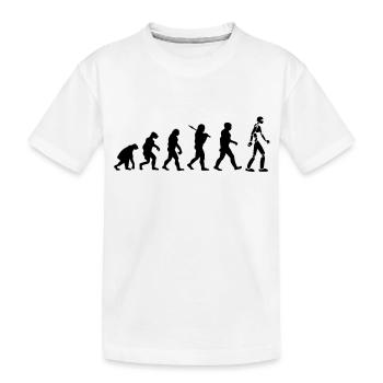 Robot Evolution - T-shirt bio Premium Enfant - blanc - Devant