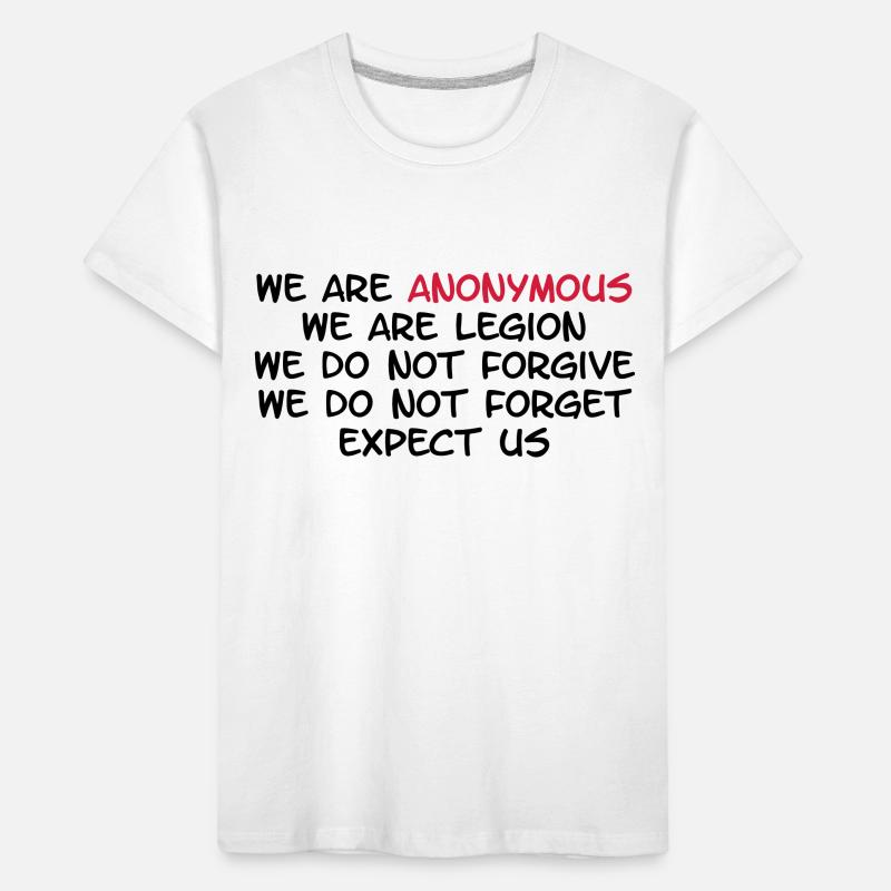 [NL] Anonymous Kinder Premium Bio T-Shirt