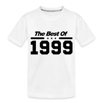 the_best_of_1999__f1 - Kids' Premium Organic T-Shirt - white - Front