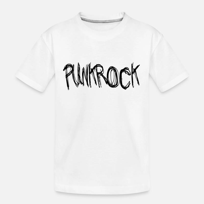 punkrock2 - T-shirt bio Premium Enfant - blanc
