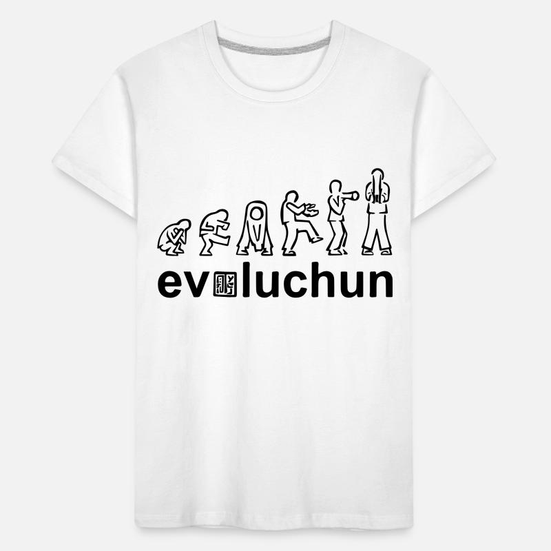 evolution of wing chun forms Kinder Premium Bio T-Shirt