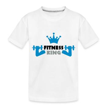 sportif - T-shirt bio Premium Enfant - blanc - Devant