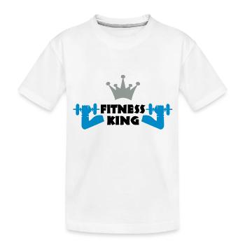 sportif - T-shirt bio Premium Enfant - blanc - Devant