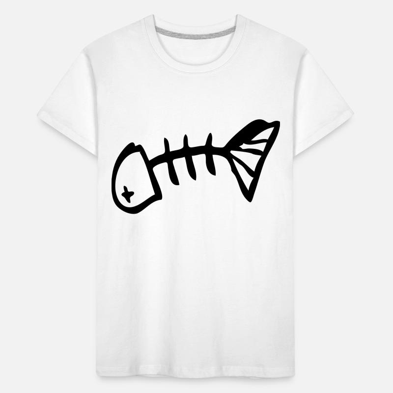 Fischgrätmuster Kinder Premium Bio T-Shirt