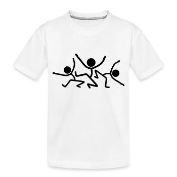 Dancing Party Team - T-shirt bio Premium Enfant - blanc - Devant