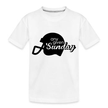 Any given Sunday - Kinder Premium Bio T-Shirt - Weiß - Vorne