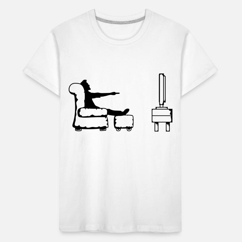 Bascule télécommande écran plat T-shirt bio Premium Enfant