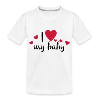 bébé - T-shirt bio Premium Enfant - blanc - Devant