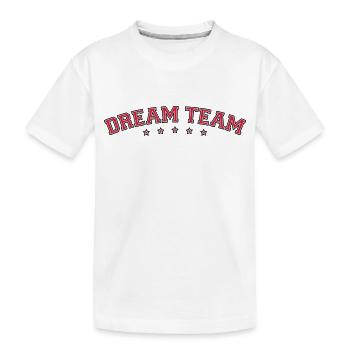 Amis de conception de voûte texte couple équipe de - T-shirt bio Premium Enfant - blanc - Devant