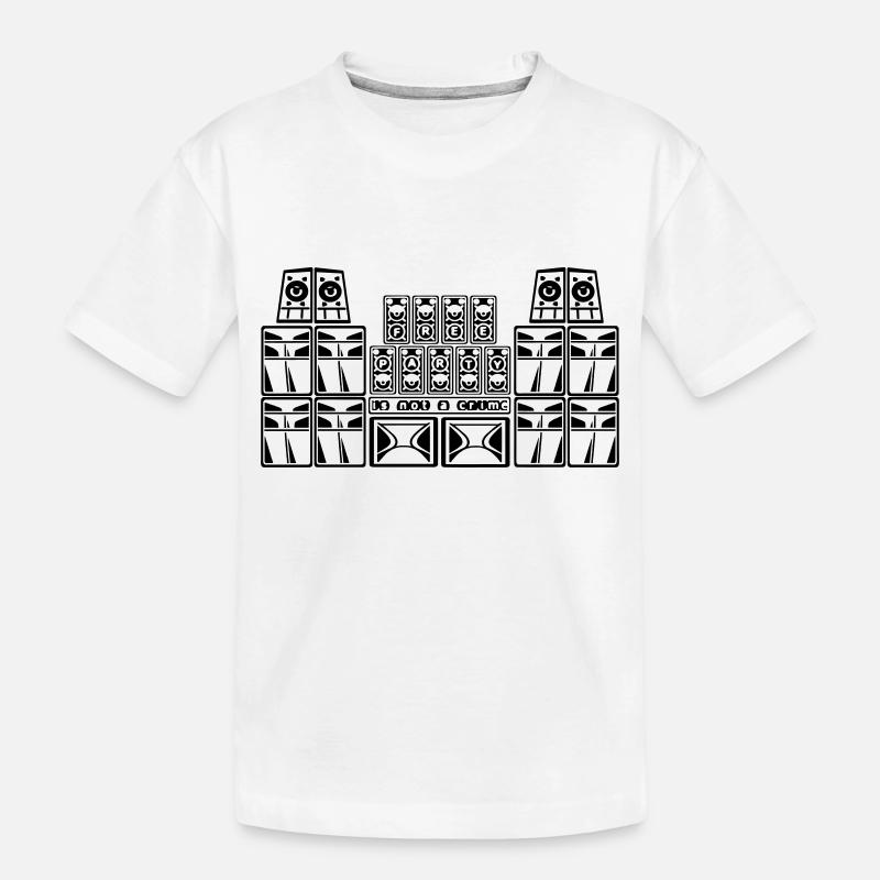 free party sound system - T-shirt bio Premium Enfant - blanc