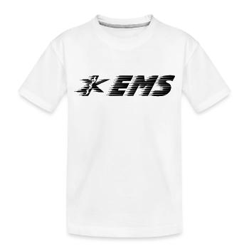 EMS Star of Life snake viper left speed - Kinder Premium Bio T-Shirt - Weiß - Vorne