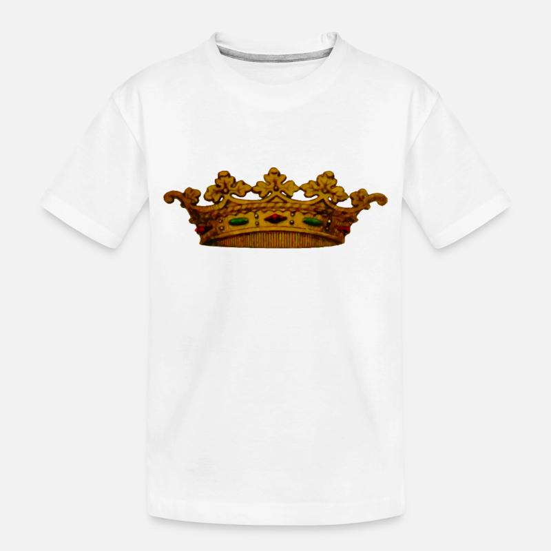 Crown 3 - T-shirt bio Premium Enfant - blanc