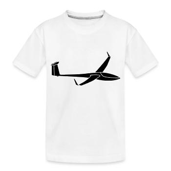 DG800 - Kinder Premium Bio T-Shirt - Weiß - Vorne