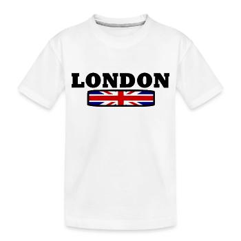 Londres - T-shirt bio Premium Enfant - blanc - Devant