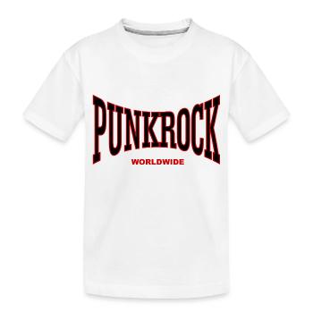 punk rock - T-shirt bio Premium Enfant - blanc - Devant