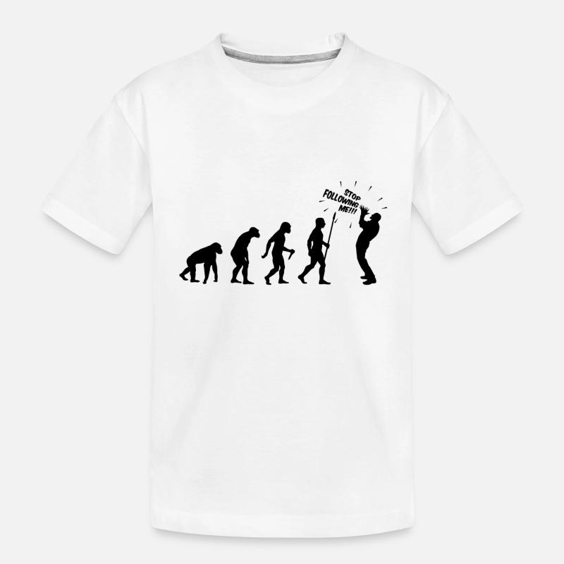 ARRÊTEZ DE ME SUIVRE - T-shirt bio Premium Enfant - blanc