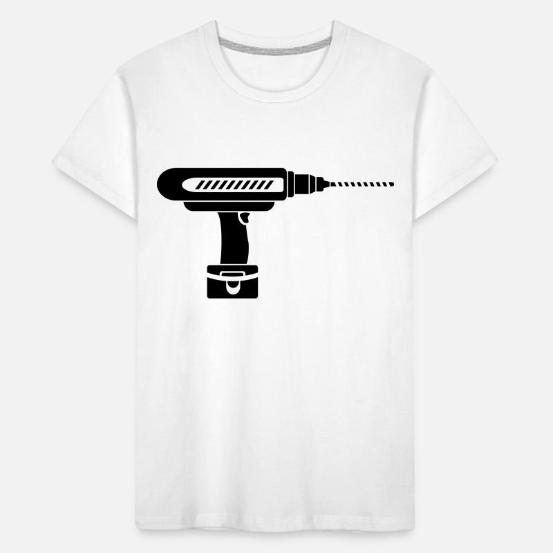 screwdriver drill Kids' Premium Organic T-Shirt
