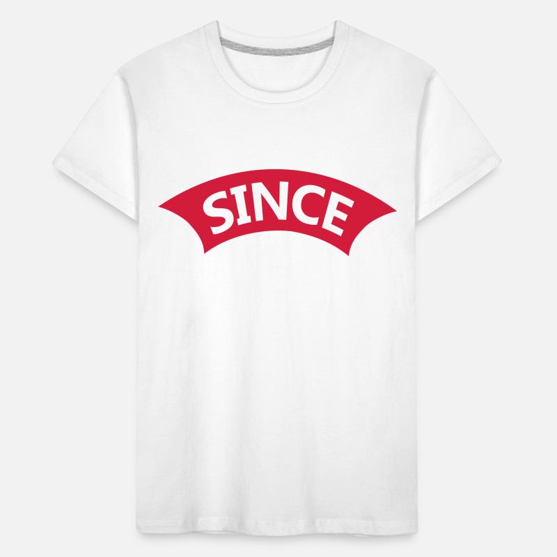 Text Since Year Kids' Premium Organic T-Shirt