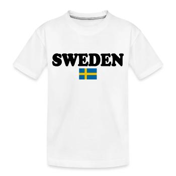 Suède - T-shirt bio Premium Enfant - blanc - Devant