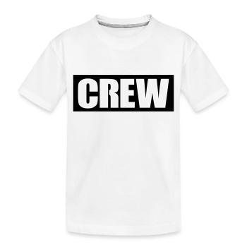 Équipage - T-shirt bio Premium Enfant - blanc - Devant