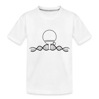 Table tennis players Table tennis bats Table tennis - Kids' Premium Organic T-Shirt - white - Front