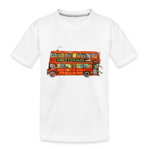 Ein Londoner Routemaster Bus - Kinder Premium Bio T-Shirt