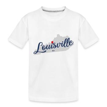 Louisville - Kentucky États-Unis États-Unis d’Amérique - T-shirt bio Premium Enfant - blanc - Devant