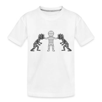 Résolution de conflit - T-shirt bio Premium Enfant - blanc - Devant