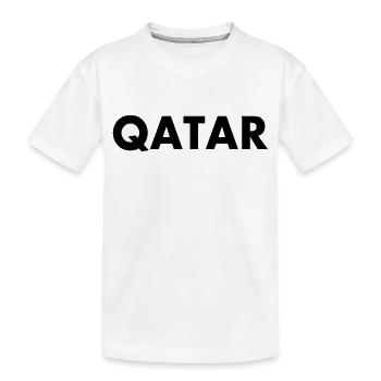 Qatar - T-shirt bio Premium Enfant - blanc - Devant