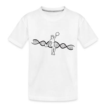 Cheerleader Gift Cheerleading Cheerleader - Kids' Premium Organic T-Shirt - white - Front