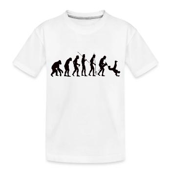 Breakdance Gift Dancing Dancer Dance Sport - Kids' Premium Organic T-Shirt - white - Front