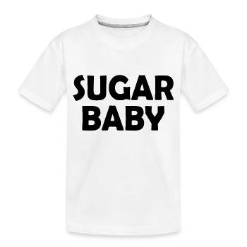 Sugar baby - Kids' Premium Organic T-Shirt - white - Front