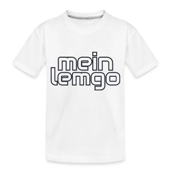Mein Lemgo - Kinder Premium Bio T-Shirt - Weiß - Vorne